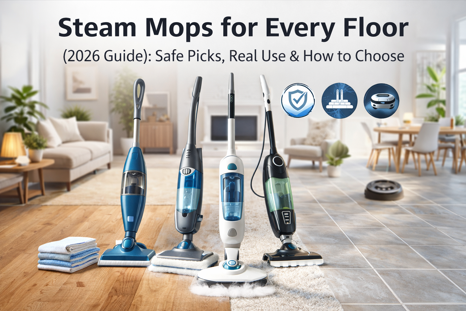Steam Mops for Every Floor 2026