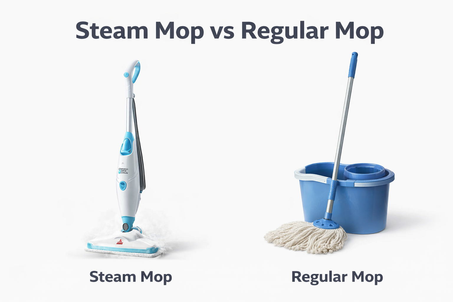 Steam Mop vs Regular Mop