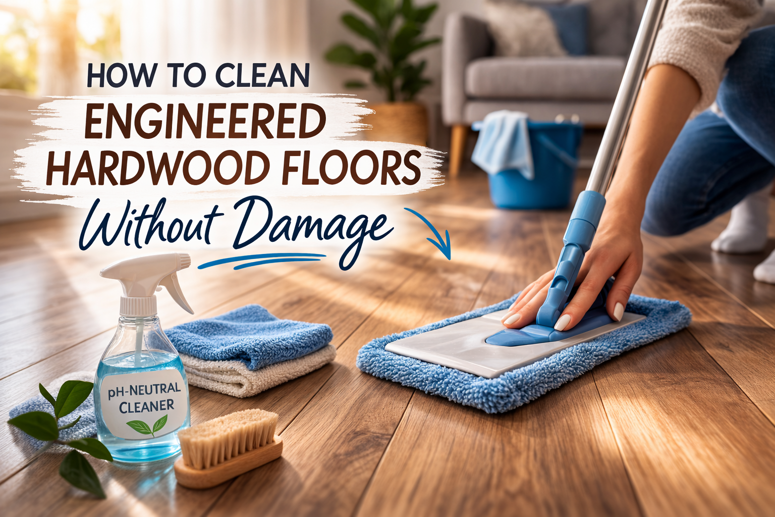 How to Clean Engineered Hardwood Floors
