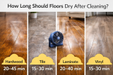 How Long Floors Should Dry After Cleaning (By Floor Type)